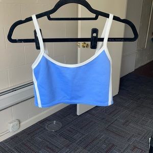 Blue tank top
